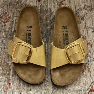Gold Birkenstock Sandal